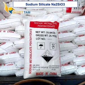 Sodium Silicate Bột (Na2SiO3.5H2O - Sodium Metasilicate Pentahydrate)